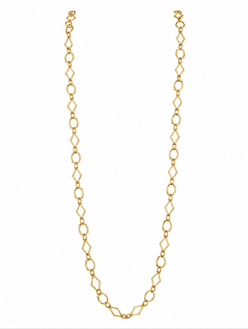 CACHE Gold Tone Link‎ Necklace